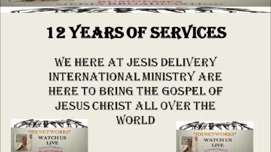 12 YRS OF MINISTRY 2024