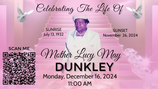 Celebration of Life - Mother Lucy Dunkley